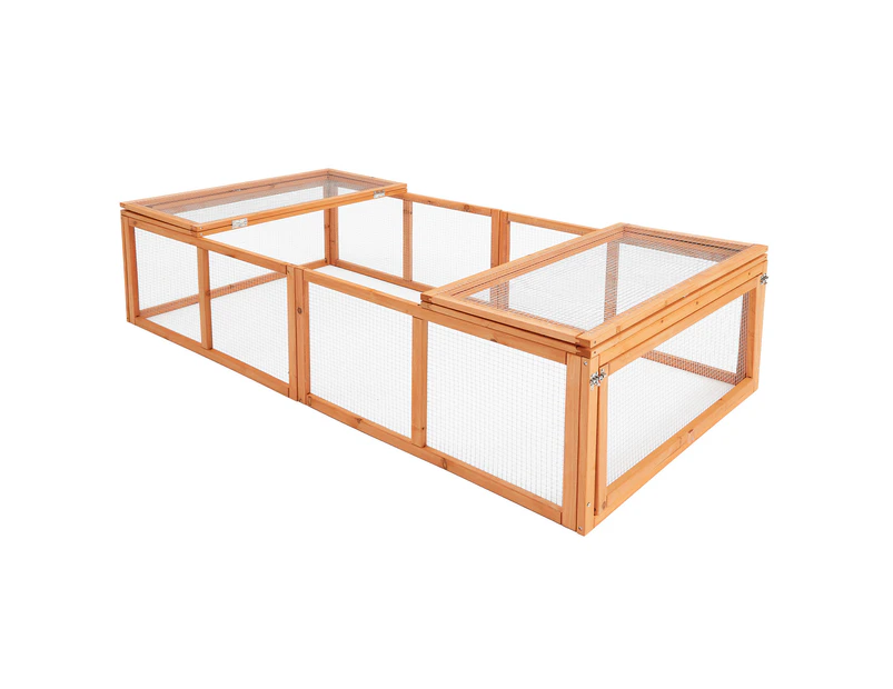 Paw Mate 180 x 90 x 48cm Chicken Coop Run Extension Rabbit Hutch Cage