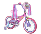 1 pair Kids Bicycle Tassel Ribbon,Children Scooter Handlebar Streamers Bicycle Grips Ribbon Baby Carrier Accessories Easy Attach to Handlebars - Pink