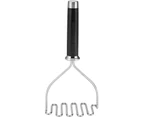 KitchenAid Gourmet Stainless Steel Wire Masher, 10.24-Inch, Black