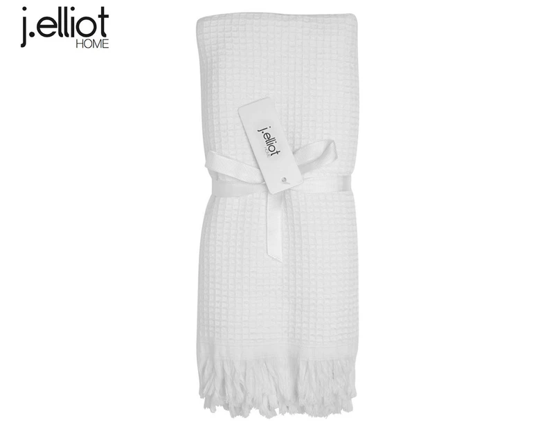 J.Elliot Home Camila Waffle Hand Towel 2-Pack - Cloud
