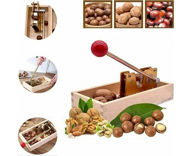 Walnut Tool Macadamia Opener Kitchen Nut Cracker With Handle Peeling Machine