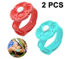 Bubble Sensory Bracelet Pop Toys For Kids And Adults Simple Dimple Silicone Boredom Stress Relief Pop It Bracelets Style 2