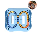 Rotating Magic Bean Toys For Kids Adult Spinning Game Unisex Magic Bean Iq Game Toys Can Improve Thinking Ability Blue