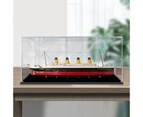 Acrylic Display Case for LEGO 10294 Creator Expert RMS Titanic Boat Figure Storage Box Dust Proof Glue Free