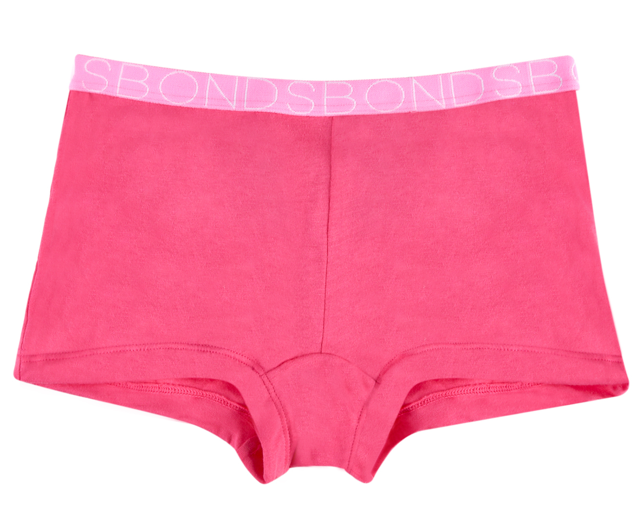Bonds Girls Underwear Briefs Shorties Pink Everyday Kids Undies