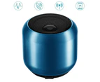 Bluetooth Speaker-Bluetooth 5.0 Dual Pairing Loud Wireless Mini Speaker - Blue