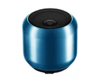 Bluetooth Speaker-Bluetooth 5.0 Dual Pairing Loud Wireless Mini Speaker - Blue