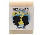 Grandmas Pure & Natural Acne Bar for Normal Skin, 4 Oz