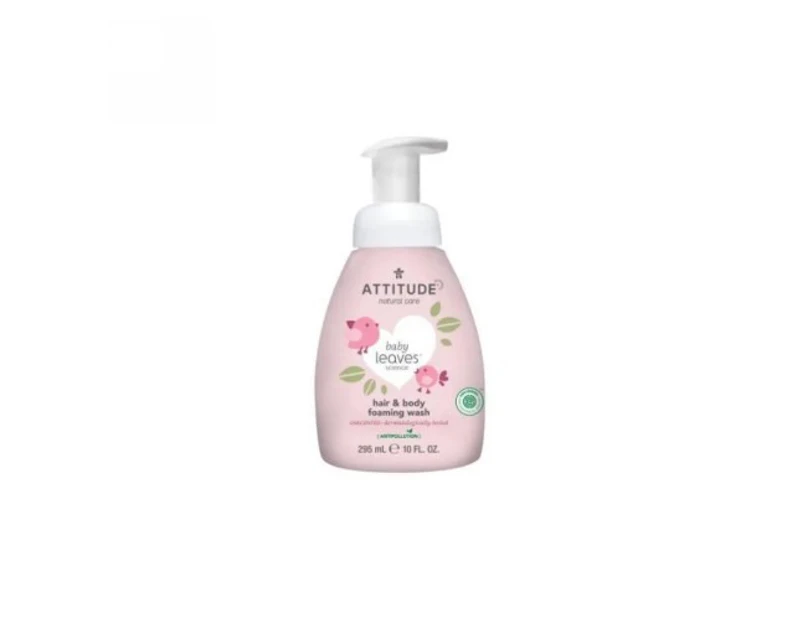 Attitude Baby Leaves 2-in-1 Foaming Wash Fragrance-Free, 10 Oz