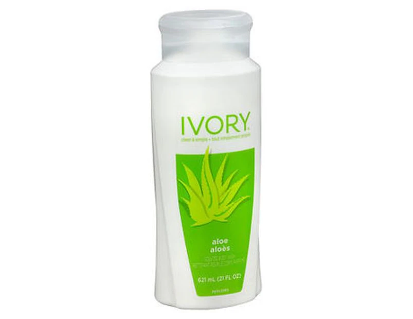 Ivory Clean & Simple Scented Body Wash Aloe, 21 Oz