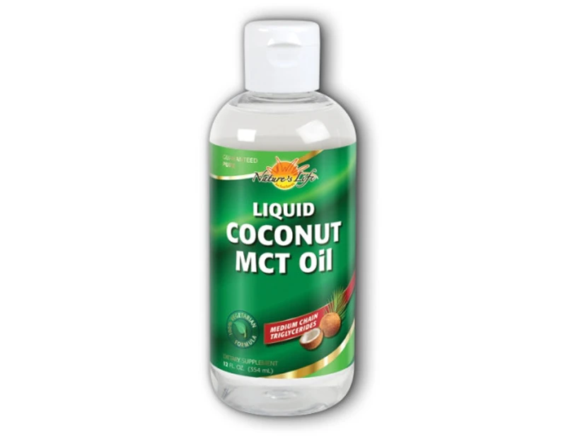 Health From The Sun Liquid Coconut MCT Oil, 12 oz
