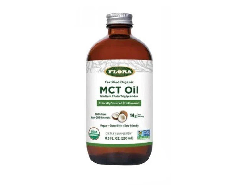 Flora Organic MCT Oil, 8.5 Fl Oz