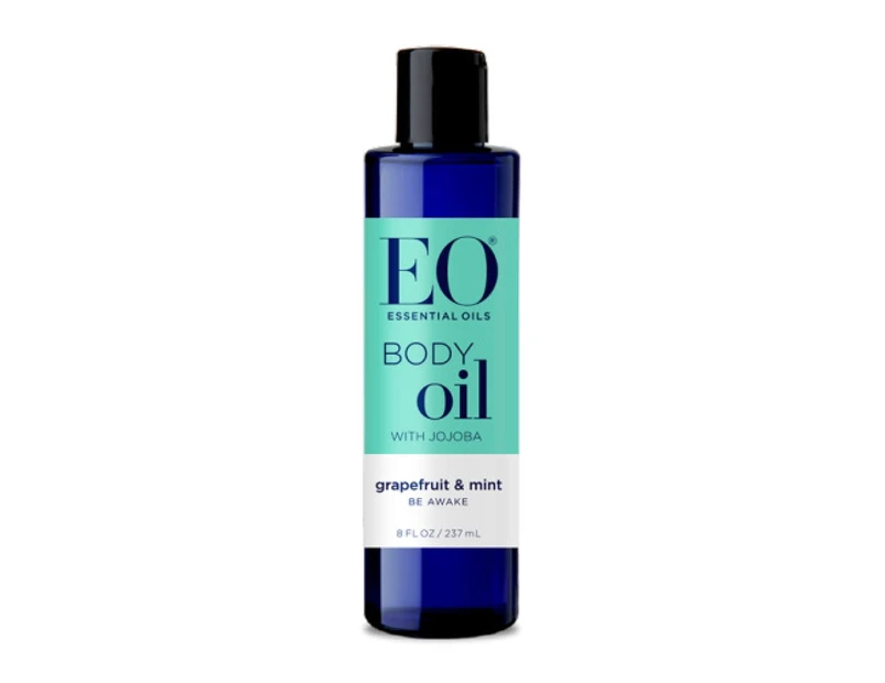 EO Products Body Oil Grapefruit & Mint, 8 Oz