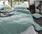 CleverPolly Tufted Quilt Cover Set - Sage