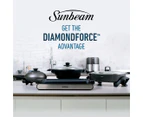 Sunbeam 7.5L DiamondForce Professional Wok - Black WWM7000DF