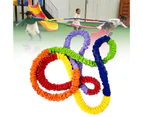 Soft Cooperative Rope Toy Wear Resistant Good Toughness Flannel Cooperative Band Toy for Outdoor-3M
