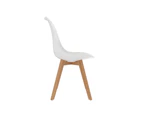 Chotto - Ando Dining Chairs - White ( set of 2)