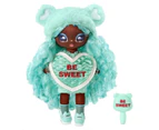 N / A! N / A! N / A! Surprise - Sweetest Hearts Cynthia Sweets - Green Cloth Doll - CATCH