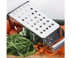 4 Sides Multifunction Stainless Steel Garlic Chopper Potato Vegetable Slicer