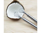 Coconut Planer Easy to Use Labor Saving 5 Claws Stainless Steel Coconut Planer Slicer for Kitchen