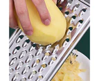 Handheld Vegetable Slicer Multipurpose Stainless Steel Easy to Clean Manual Peeler Household Supplies-1
