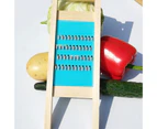 Vegetable Cutter Rustproof Non-slip Stainless Steel Ergonomic Design Fruit Vegetable Slicer for Kitchen-2