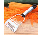 Vegetable Peeler Food Grade Rust-proof Stainless Steel Heavy Duty Easy-grip Multifunctional Fruit Scraper for Home
