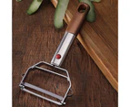 Peeler Double Side Precise Hanging Hole Peeling Wire Grinding Function Fruit Grater for Kitchen -A