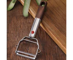 Peeler Double Side Precise Hanging Hole Peeling Wire Grinding Function Fruit Grater for Kitchen -B