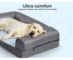 PaWz Pet Cooling Bed Dog Non-toxic Sofa  Bolster Insect Prevention Summer L