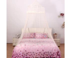 Lace Flower Dome Princess Bed Curtain Canopy Kids Room Mosquito Fly Insect Net-Green