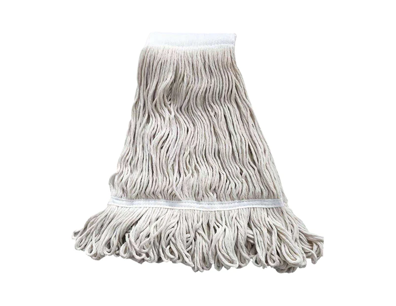 Wear-resistant Mop Replacement Head Reliable Decontamination Strong Water Absorption Cleaning Mop Head Household Supplies-White