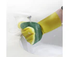 Efficient Rich Foam Pool Cleaning Glove Emulsion Practical High Friction Household Glove for Swimming Pool-Green