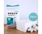 30Pcs Mop Cloth Disposable Dust Removal Electrostatic Home Kitchen Floor Cleaning Sheet for Living Room-A