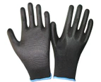 12 Pairs Work Safety Gloves PU GreatGuard Mechanic General Purpose Glove