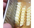 Potato Wavy Edged Stainless Steel Cutters
