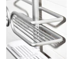 OXO Good Grips 3-Tier Aluminium Shower Caddy - Silver