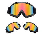Outdoor Motorcycle Off-road Riding Skiing Glasses Windproof Protection Goggles Red