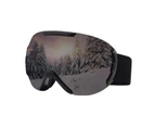 Winter Outdoor Anti-Fog Ski Snowboard Goggles UV Protection Glasses Eyewear Black