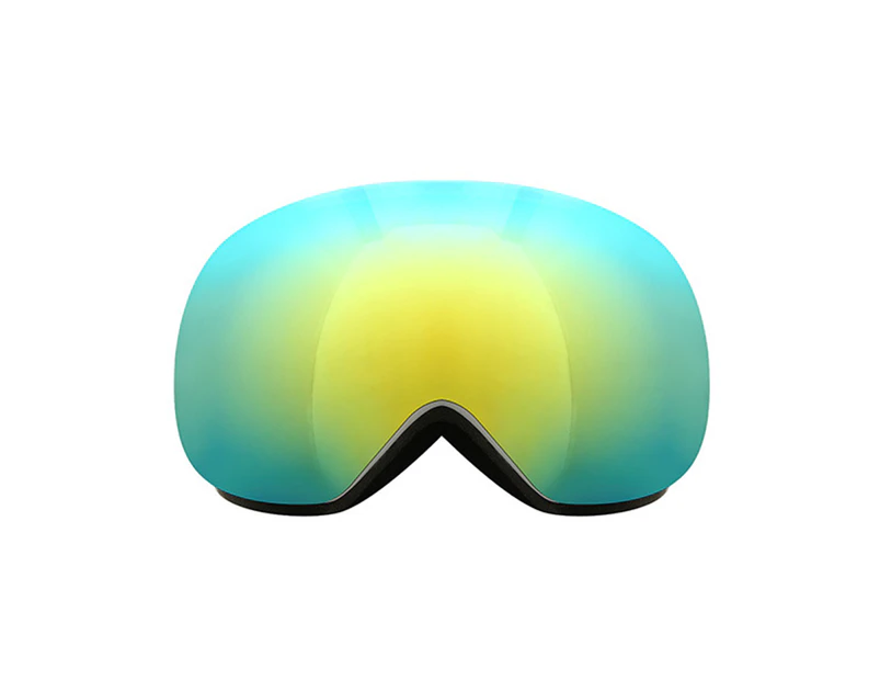 Ski Goggles Anti-fog UV 400 Protection Adjustable Wind Proof  Snowboard Goggles for Men Platinum