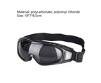Snowboard Goggles Eye Protective Snow Blindness Proof Windproof Anti-fog Snow Ski Goggles for Outdoor Grey
