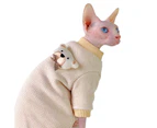 Cat Sweater Comfortable Breathable Pullover Hairless Cat Warm Clothes for Autumn-L 2#