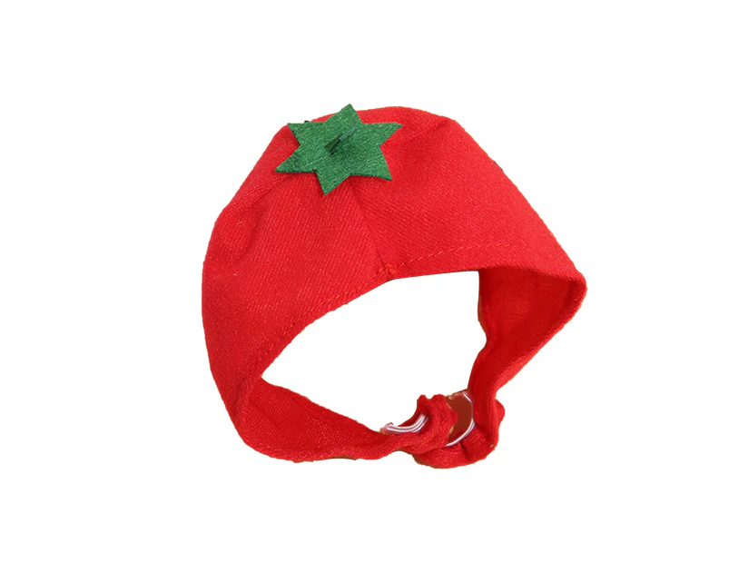 Pet Hat Cute Fruit Shape Adjustable Party Cap Pet Cat Hat Headwear Accessories Pet Supplies 2#