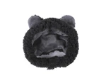Puppy Cap Bear Shape Cute Dress-Up Costume Warm Headwear Dogs Hats Pet Accessories 1#