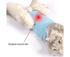 Cat Shirt Soft Texture Safety Prevention Fabric Sterilization Recovery Kitten Outfit Pet Accessories-L 1#