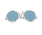 Pet Glasses Reflective Cool Round Shape Lovely Interesting Funny Pet Sunglasses for Party 2#