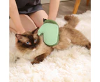 Pet Brush Adjustable Sleeve 2-in-1 Thickened Multipurpose Multifunctional Remove Floating Hair Mesh Pet Bath Hair Removal Brush for Kitten-One Size 1#
