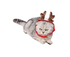 Pet Dog Cat Cap Deer Antler Headband Christmas Party Holiday Headwear Hat Gift