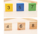 Kid Wooden Block 99 Multiplication Table Math Learning Education Puzzle Toy Gift