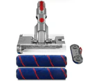 QYORIGIN-Soft Roller Brush for Dyson Cordless V7 V8 V10 V11 Cordless Vacuum Cleaner-Blue